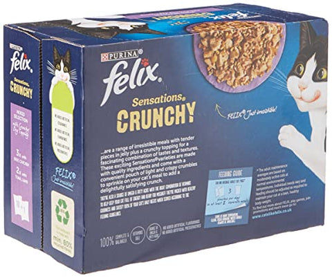 Felix Original 7+ Variety in Jelly Cat Food