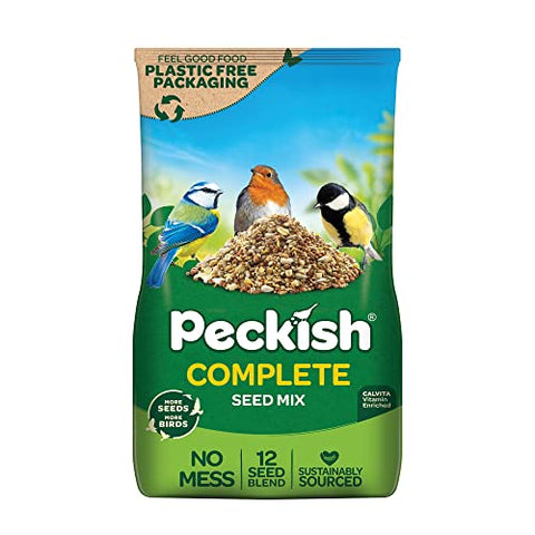 Peckish 60051246 Complete Seed and Nut No Mess Wild Bird Food Mix