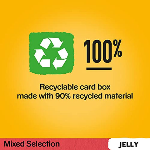 Pedigree Mixed Selection in Jelly 40 Pouches, Adult Wet Dog Food, Megapack (40 x 100 g)