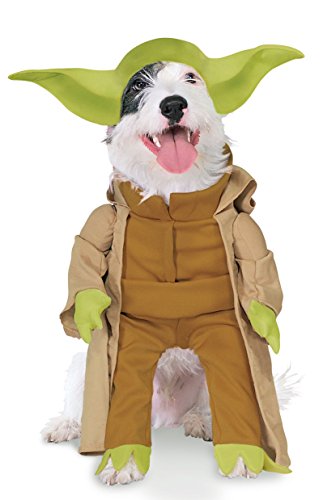 Rubie's Official Yoda Dog Fancy Dress Star Wars Scifi Film Pet Puppy Animal Halloween Costume