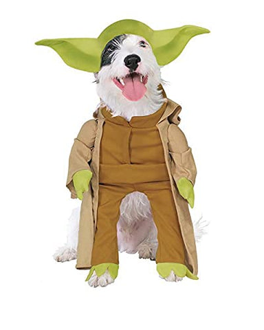 Rubie's Official Yoda Dog Fancy Dress Star Wars Scifi Film Pet Puppy Animal Halloween Costume