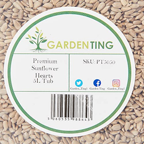 Garden Ting Sunflower Hearts Wild Bird Food Tub