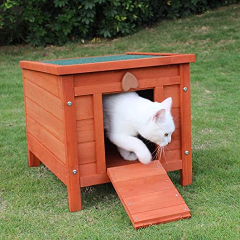 BUNNY BUSINESS Cat/Puppy/Rabbit/Guinea Pig Wooden Hide House