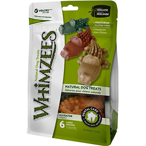 WHIMZEES By Wellness Variety Box, Mixed Shapes, Natural and Grain-Free Dog Chews, Dog Dental Sticks for Medium Breeds